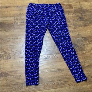 XL dog lularoe leggings